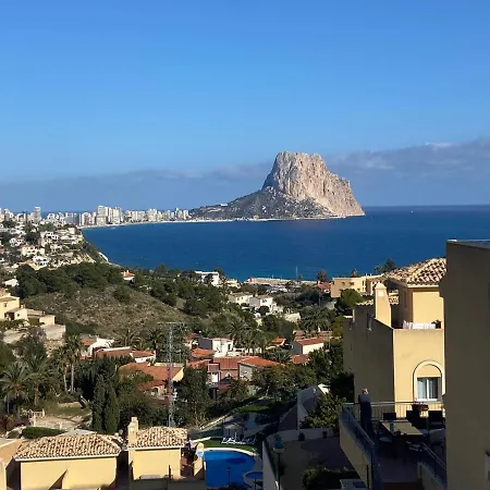 Adosado Con Vistas Al Mar Feriehus Calpe